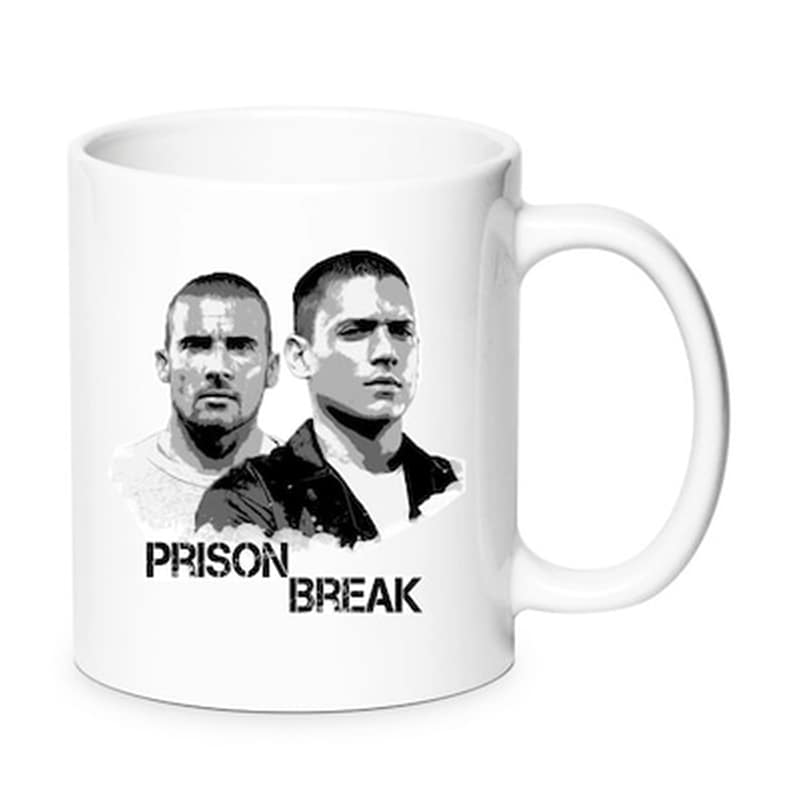 Κούπα Prison Break Κεραμική 330 ml - Λευκό
