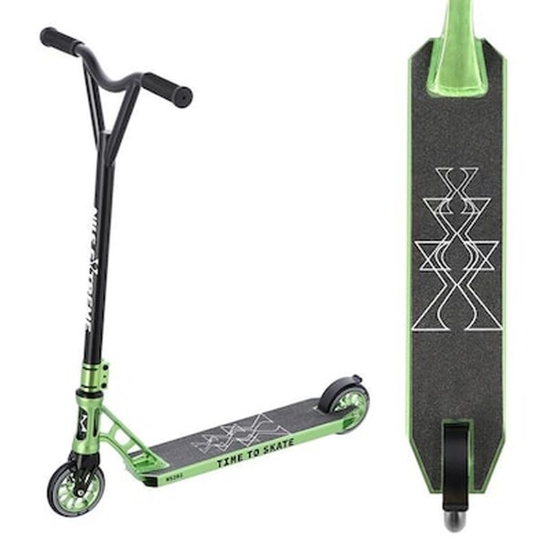 Scooter Hs202 Pro Black Green Stunt Nils Extreme