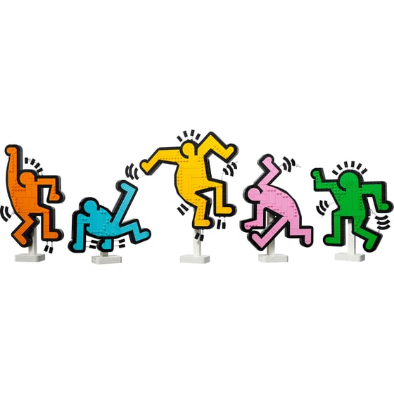 LEGO® Art Keith Haring - Dancing Figures (31216) image 2