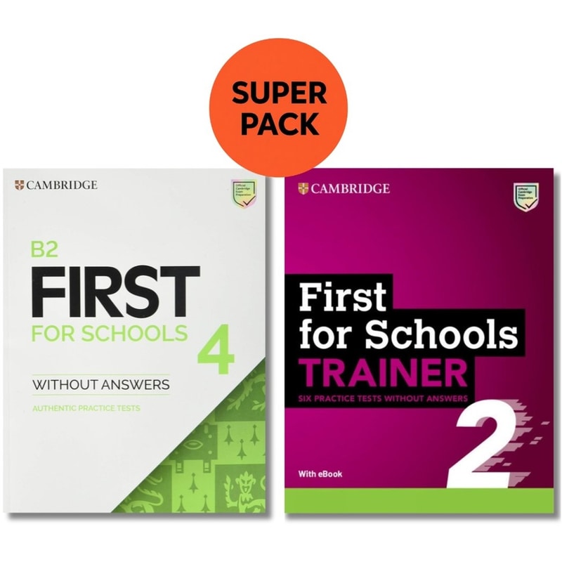 Cambridge English First For Schools - Super Pack 1 (B2)