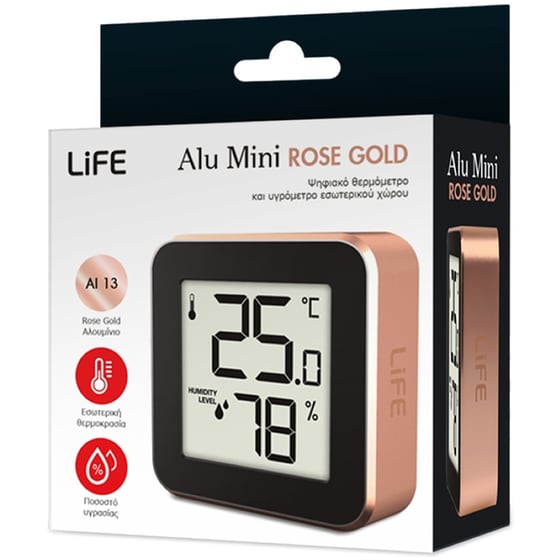 Μετεωρολογικός Σταθμός Life Alu Mini - Ροζ image 4
