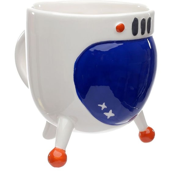 Κούπα Puckator Ανάποδος Αστροναύτης Κεραμική 400 ml - Λευκή/Μπλε image 2