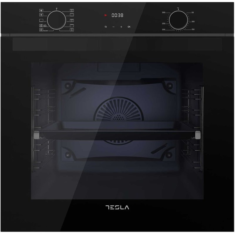 TESLA TESLA BO900FBFA 81 Lt Μαύρο Εντοιχιζόμενος Φούρνος Άνω Πάγκου