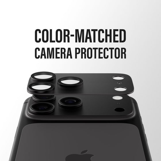 Προστατευτικό καμερών Apple iPhone 18 Pro Max - PanzerGlass Fender Camera Protector - Dark Grey image 8