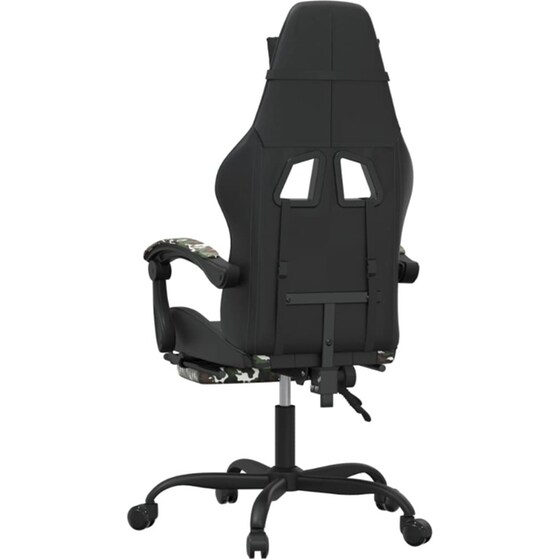 Καρέκλα Gaming VIDAXL 349614 με Υποπόδιο από Τεχνητό Δέρμα image 3