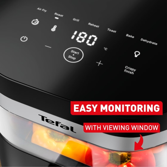 TEFAL EY8328E0 INFRARED με Αποσπώμενο Κάδο 2000 W 7 L Μαύρο Φριτέζα Αέρος image 8