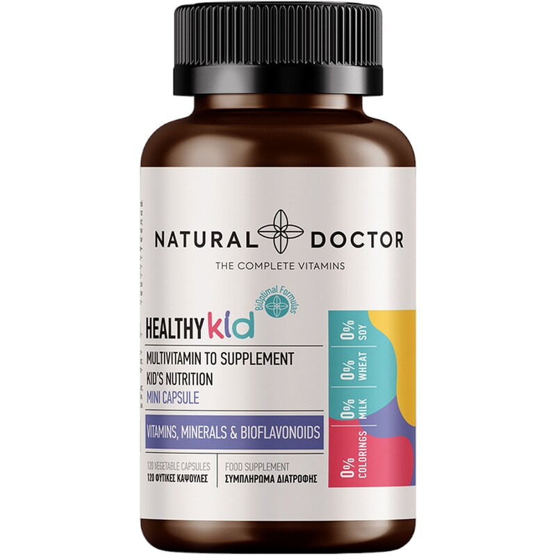 Natural Doctor Healthy Kid - 120 μικρές κάψουλες