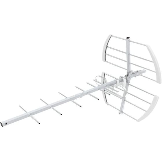 Εξωτερική Κεραία Τηλεόρασης Osio OTA-1020 4K 20dbi 16 στοιχείων - Μαύρο image 0