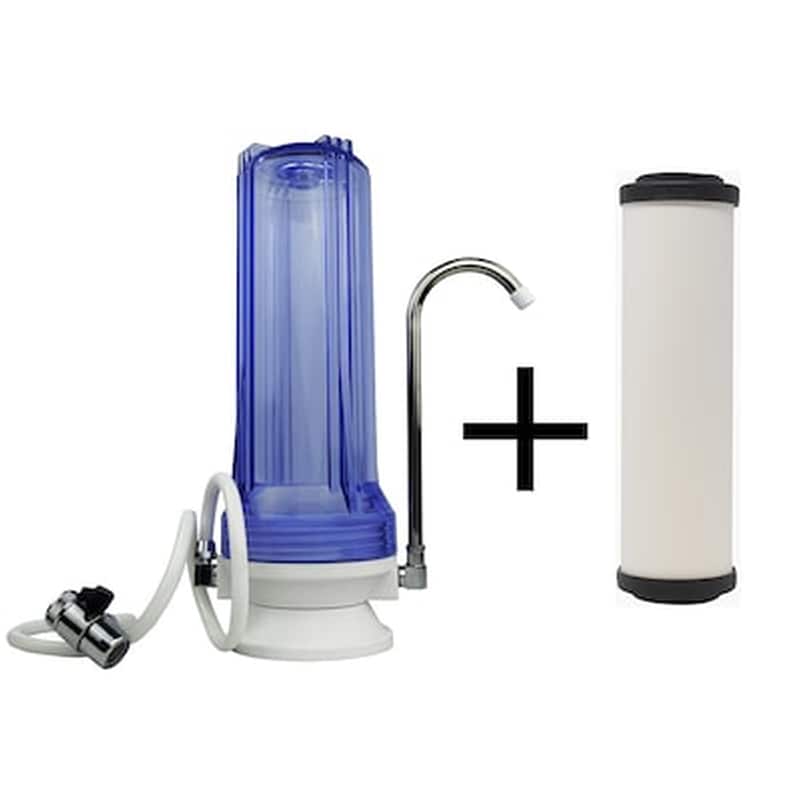 QWATERFILTERS Φίλτρο Άνω Πάγκου + Doulton Ultracarb Imperial Obe