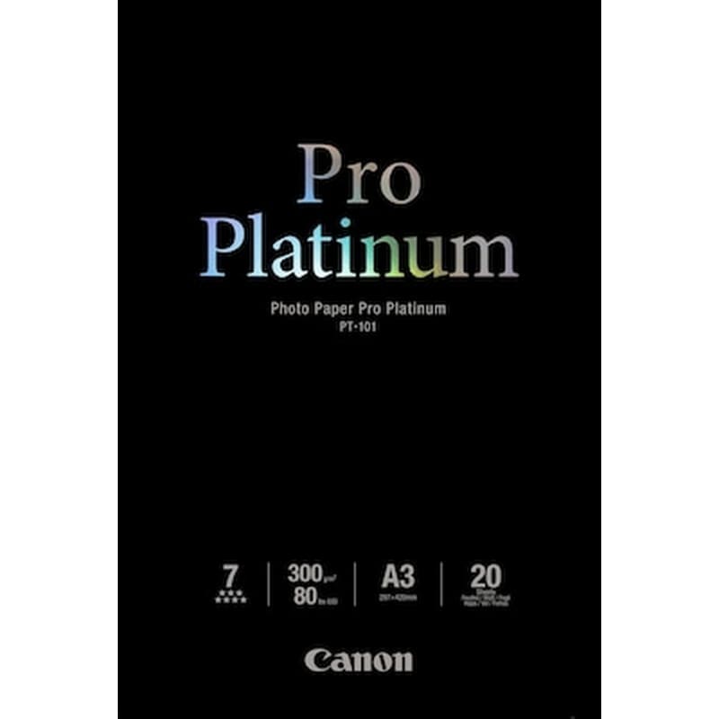 Canon Φωτογραφικό Χαρτί Gloss A3 300 gr/m² για Inkjet Εκτυπωτές 20 φύλλα