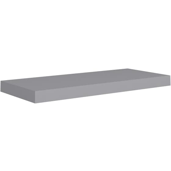 Ράφι Τοίχου VidaXL από MDF 60x23.5x3.8 cm - Γκρι image 0