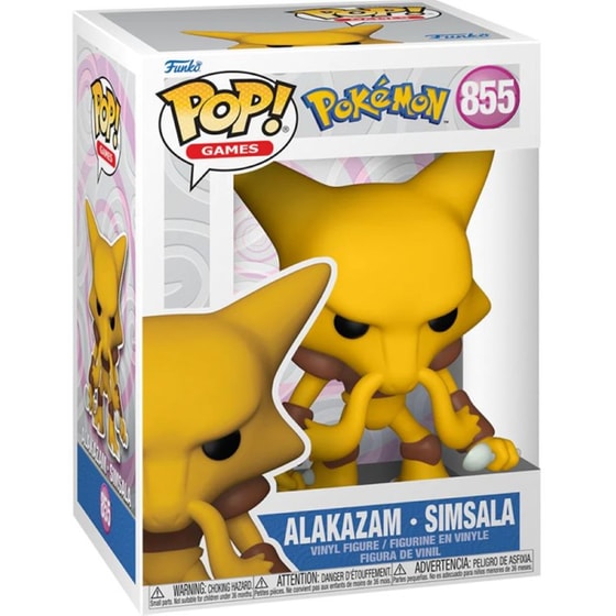 Funko Pop! Games - Pokemon - Alakazam #855 image 1