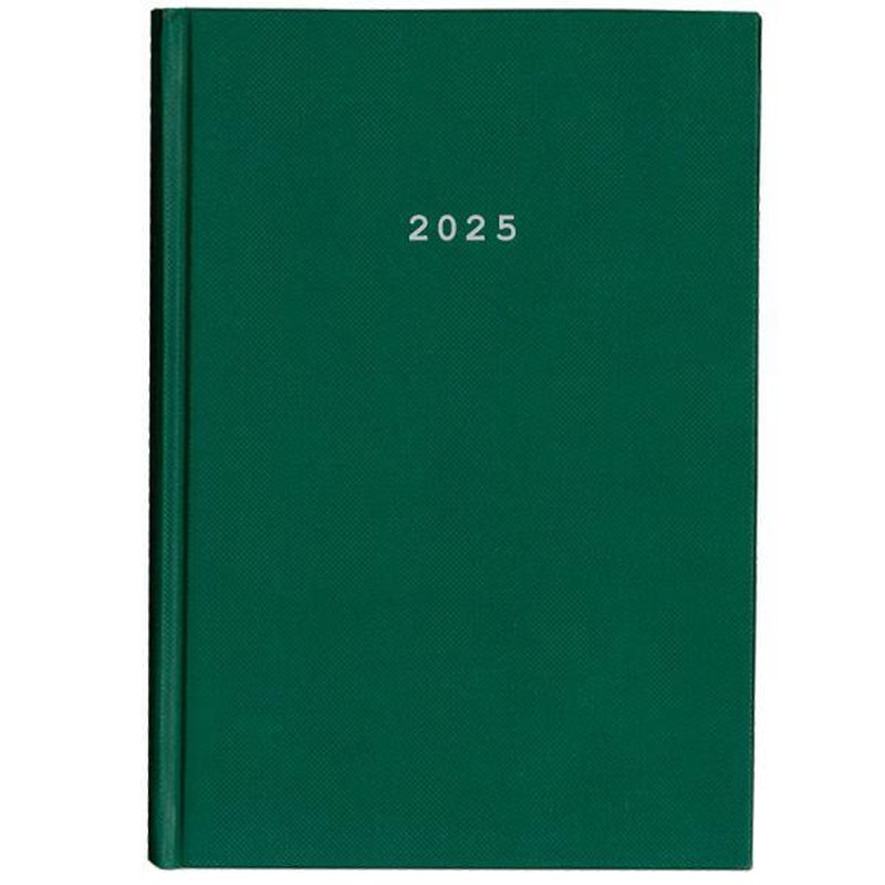 Next Ημερολόγιο 2025 Classic Ημερήσιο Δετό Πράσινο 14x21εκ.