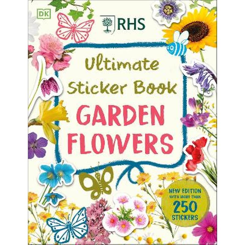 RHS Ultimate Sticker Book Garden Flowers