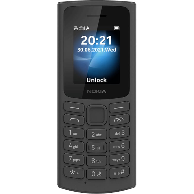 NOKIA Nokia 105 4G Dual Sim - Μαύρο