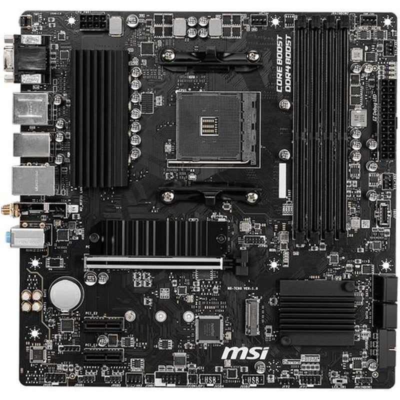 MSI Μητρική Κάρτα MSI B550M PRO-VDH WIFI Micro ATX με AMD AM4 Socket