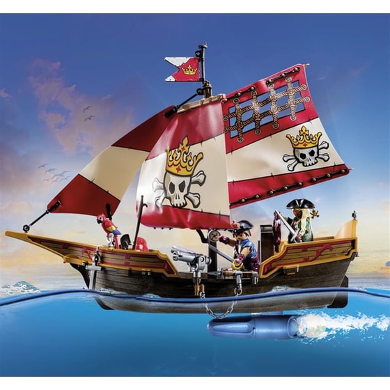 PLAYMOBIL® Pirates Πειρατική Γαλέρα (71418) image 6