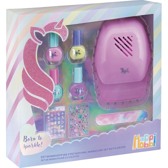 HappiHobbi Σετ Μανικιούρ με Στεγνωτήρα image 4