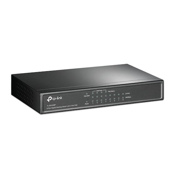 TP-LINK TL-SG1008P Switch με 8 Θύρες Ethernet image 1