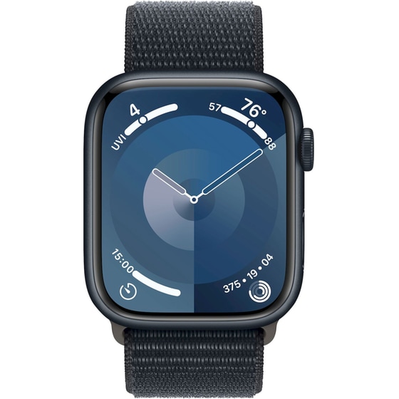 Apple Watch Series 9 Aluminium Midnight GPS 45mm - Midnight Sport Loop image 1