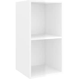 Έπιπλο Τηλεόρασης VidaXL από Μοριοσανίδα 37x37x72cm - Λευκό