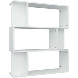 Βιβλιοθήκη VidaXL από Μοριοσανίδα 80x24x96 cm - Λευκό