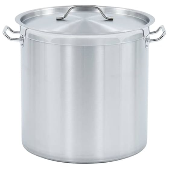 Μαρμίτα VIDAXL Από Ανοξείδωτο Ατσάλι 40 x 40 cm 50 L Inox image 1