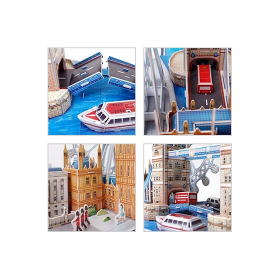 3D Παζλ City Line London (107 Κομμάτια) image 4