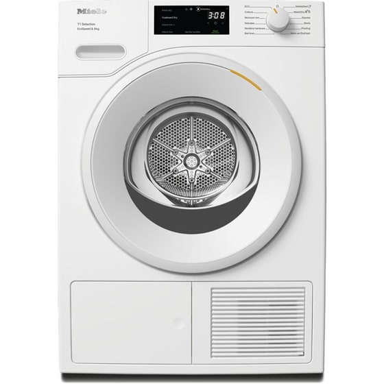 MIELE TSC643WP EcoSpeed 8 kg A+++ με Αντλία Θερμότητας Λευκό Στεγνωτήριο Ρούχων image 0