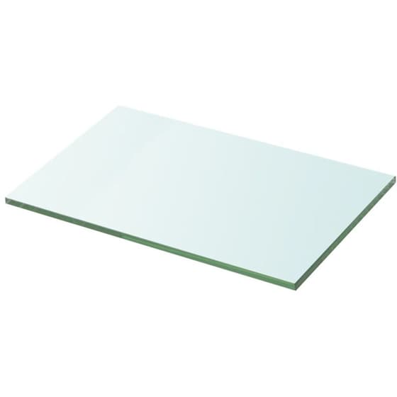 Ράφια Τοίχου VidaXL Πάνελ από Γυαλί 20x0.8x25 cm 2 Τμχ - Διάφανο image 2