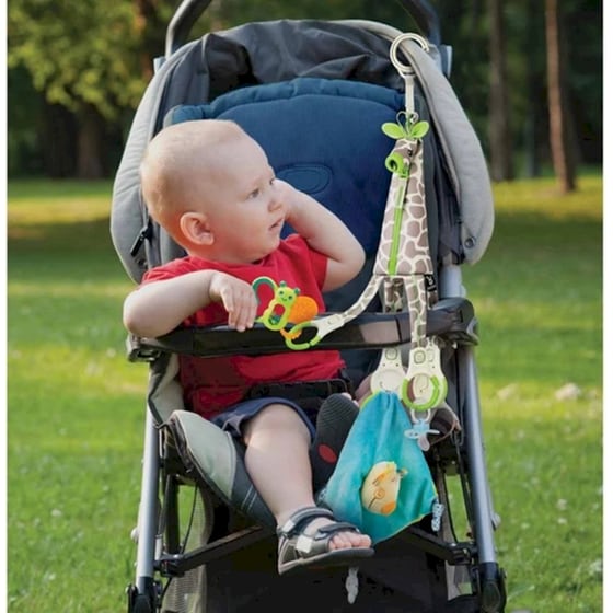 Benbat Βρεφικό Κρεμαστό Παιχνίδι Stroller Giraffe Organizer image 5