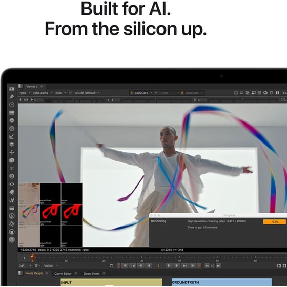 Apple MacBook Pro 16" M5 Pro Chip QHD+ (Apple M5 Pro 18 Cores/48GB/1TB SSD/20 Cores GPU/macOS) Silver image 3