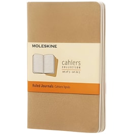 Σημειωματάριο Moleskine Pocket Cahier Journal Ριγέ  (3 Τεμάχια)