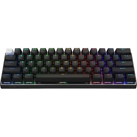Logitech G Pro X 60 Ασύρματο Οπτικό Πληκτρολόγιο Μαύρο (US) image 1
