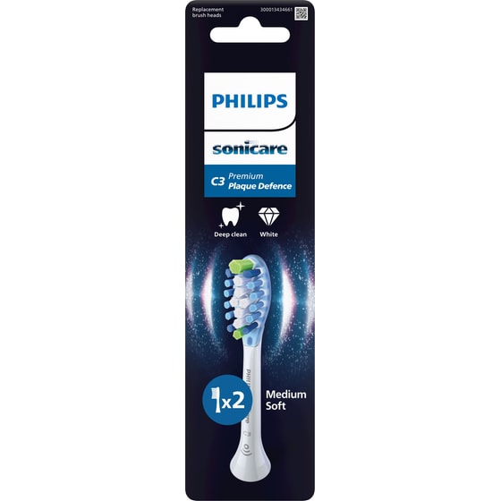 Ανταλλακτικό Βουρτσάκι Philips Sonicare Premium Plaque Defence HX9042/87 White image 1