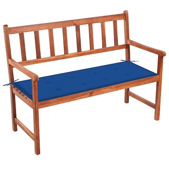 Vidaxl Παγκάκι Κήπου 120 Εκ. Από Μασίφ Ξύλο Ακακίας Με Μαξιλάρι image 0