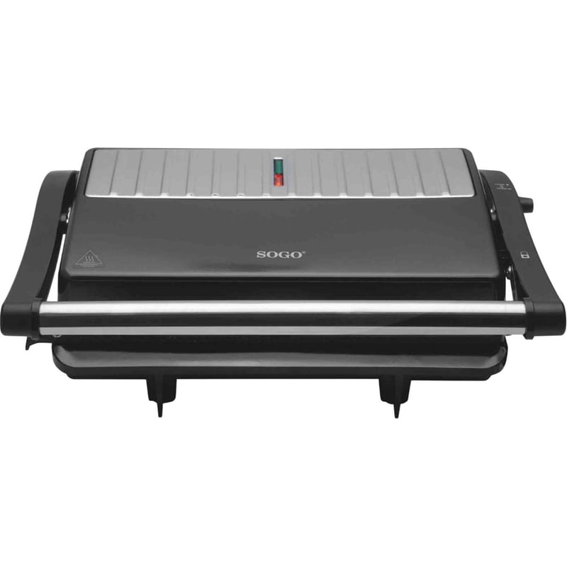 SOGO SAN-SS-7126 1000W Μαύρη Τοστιέρα - Γκριλιέρα