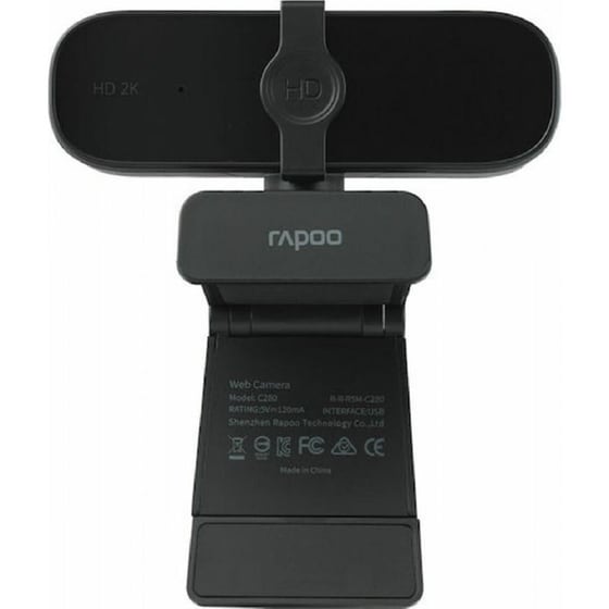 Rapoo XW2K Full HD 2K Webcam - Μαύρο image 0