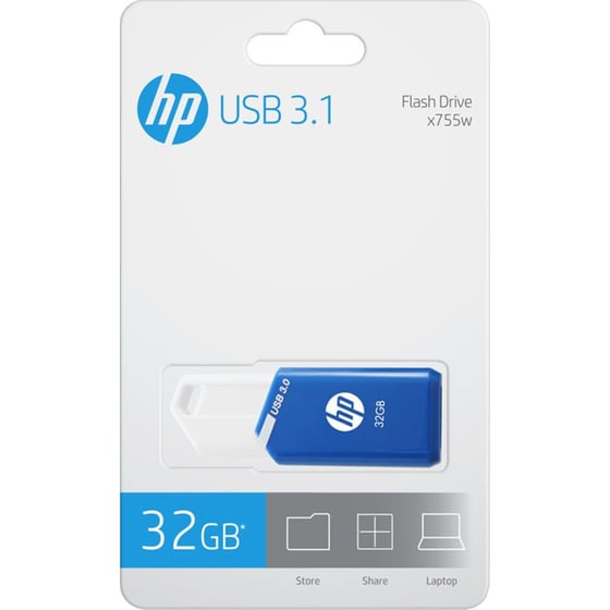 HP 32GB USB 3.1 Stick Μπλε  (HPFD755W-32) image 3