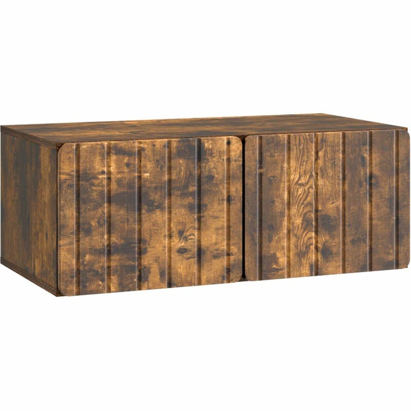 Επιτοίχιο Έπιπλο Τηλεόρασης VidaXL 78.5x41x30 cm - Καφέ Δρυς