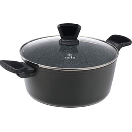 Κατσαρόλα ESTIA CUISSON 01-11123 24 cm Μαύρο