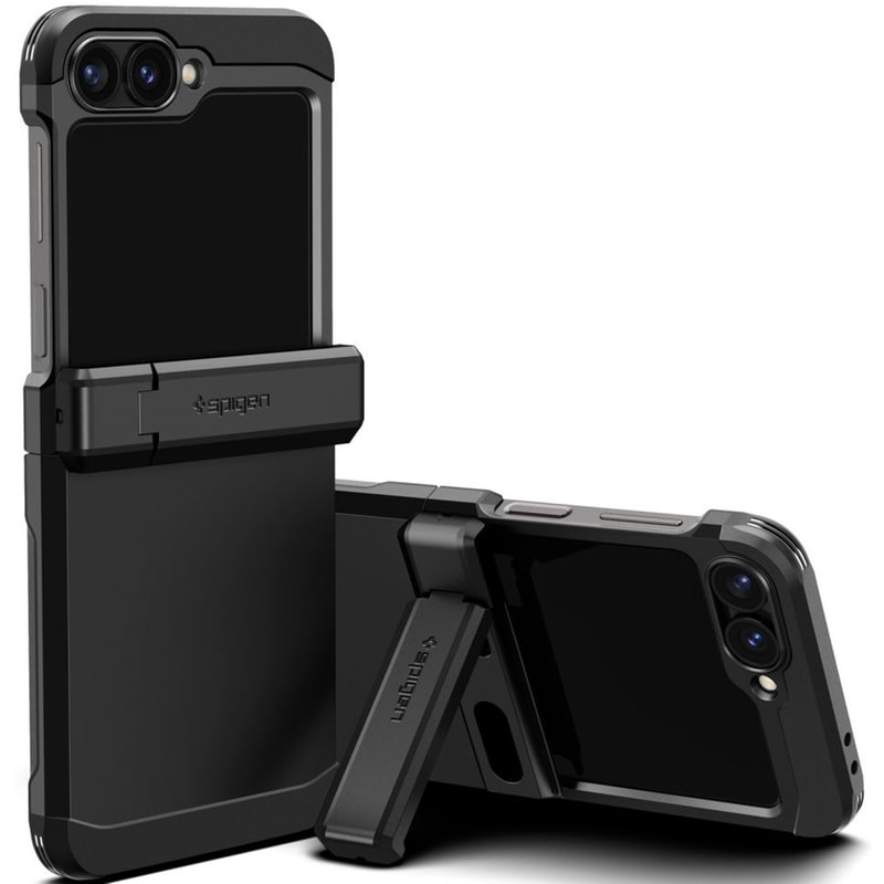 Θήκη Samsung Galaxy Z Flip6 - Spigen Kickstand Case - Black