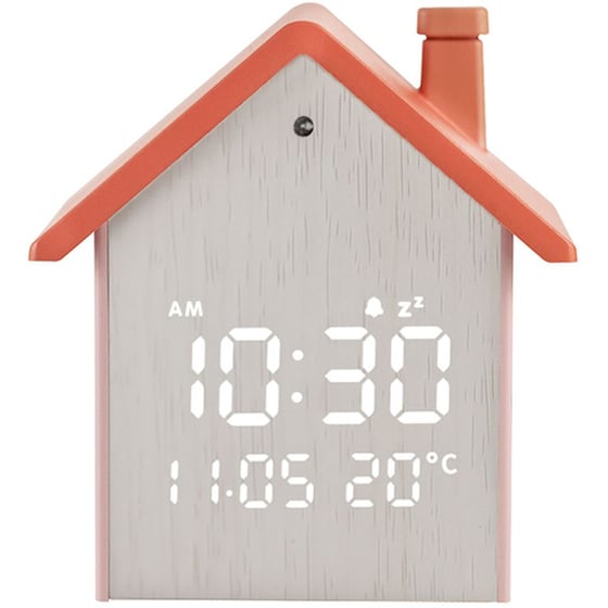 Επιτραπέζιο Ρολόι Life Tiny House - Peach image 2