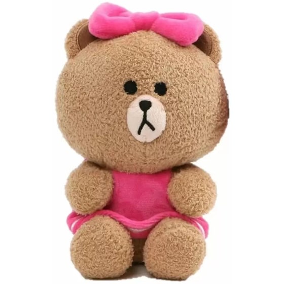 Λούτρινο Κουκλάκι Line Friends Choco 7 image 0