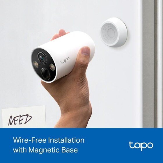 Ασύρματη IP Camera TP-Link Tapo C425 2K Bullet / Box με AI Detection image 8