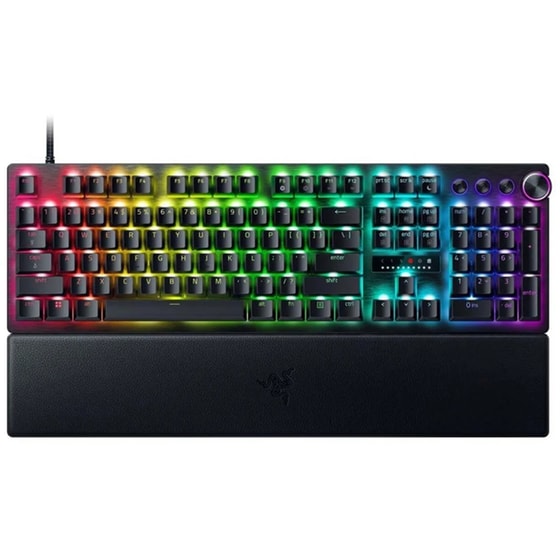 Razer Huntsman V3 Pro Gaming Μηχανικό Ενσύρματο Πληκτρολόγιο με Razer Analog Optical διακόπτες και RGB φωτισμό (US) image 0