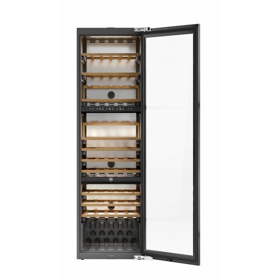 BERTAZZONI RWC177B4TPNP για 88 Μπουκάλια Μαύρο Πλήρως Εντοιχιζόμενος Συντηρητής Κρασιών image 0