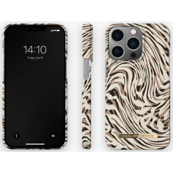 Θήκη Apple iPhone 13 Pro - iDeal of Sweden Fashion - Hypnotic Zebra image 1