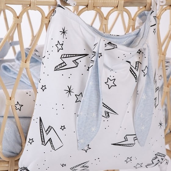 Minene Βαμβακερός Σάκος Αποθήκευσης Για Κούνια Thunder image 0