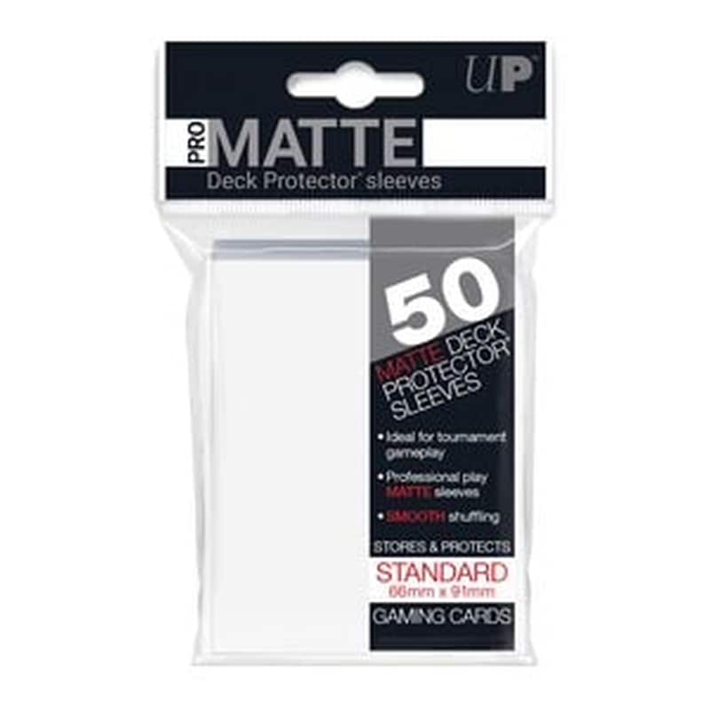 Ultra Pro – Pro Matte White Sleeves 50 Pack